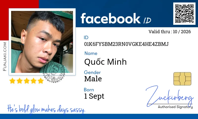 Facebook ID Card