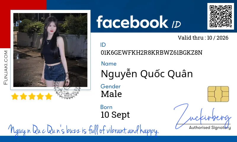 Facebook ID Card