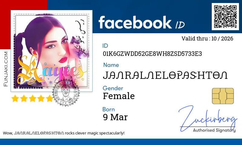 Facebook ID Card