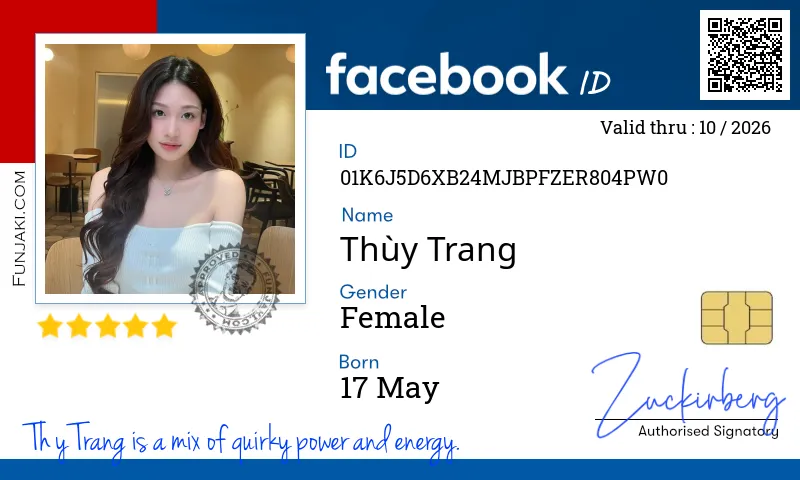 Facebook ID Card