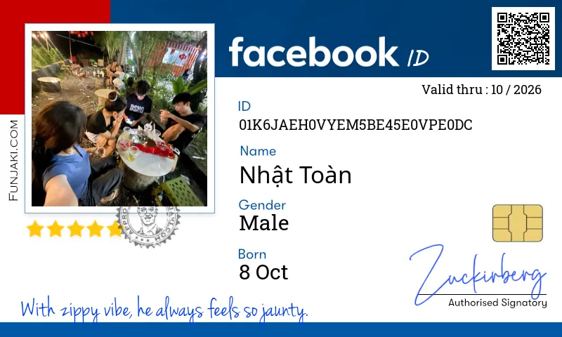 Facebook ID Card