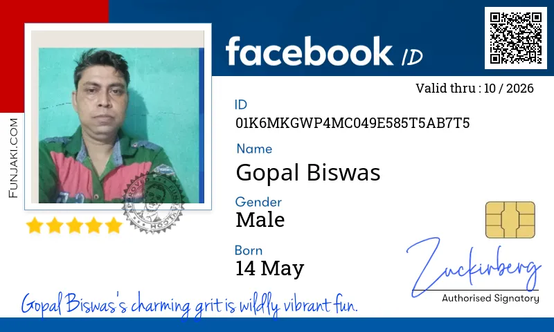 Facebook ID Card