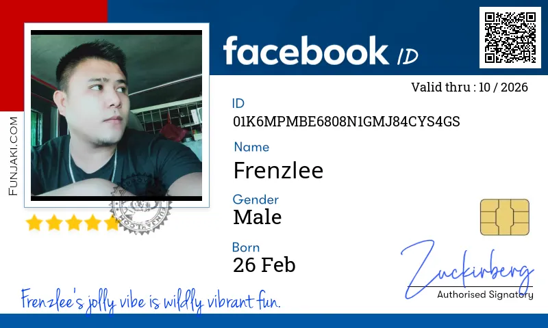 Facebook ID Card