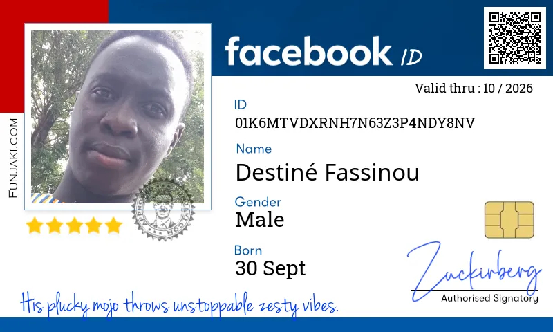 Facebook ID Card