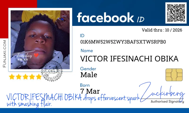 Facebook ID Card