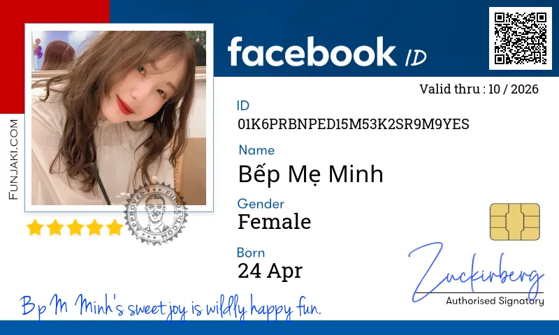 Facebook ID Card