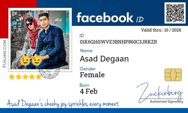 Facebook ID Card