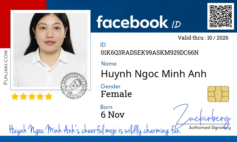 Facebook ID Card