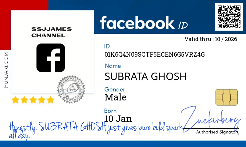 Facebook ID Card