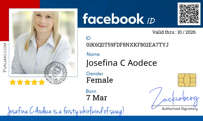 Facebook ID Card
