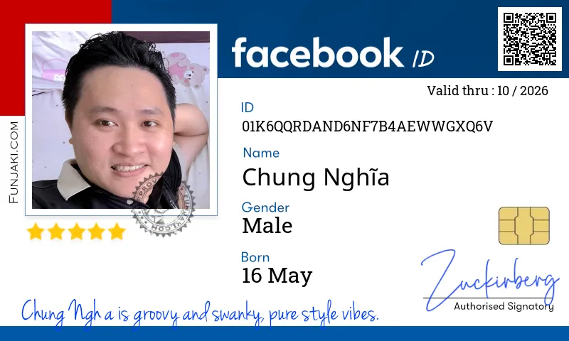 Facebook ID Card