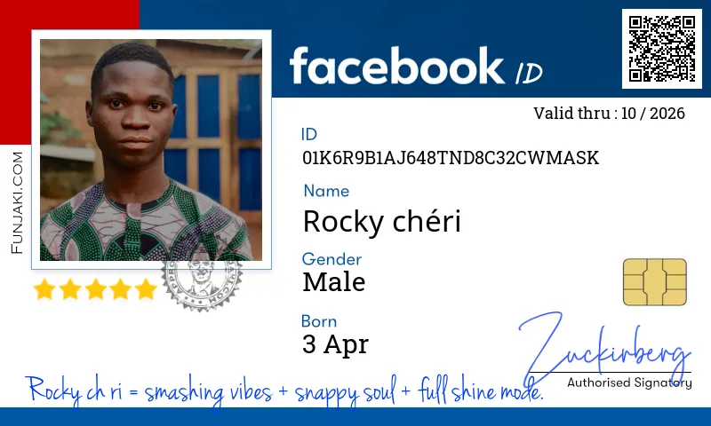 Facebook ID Card