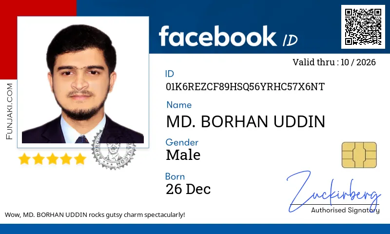 Facebook ID Card