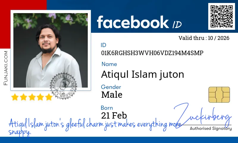 Facebook ID Card