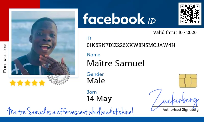 Facebook ID Card