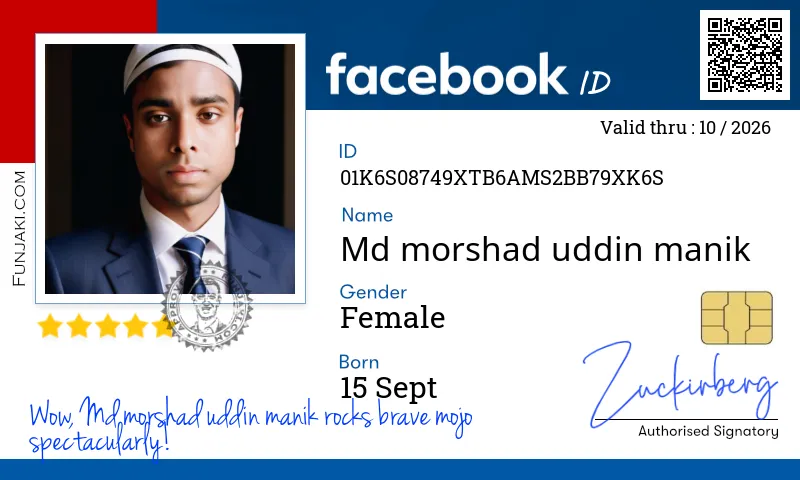 Facebook ID Card