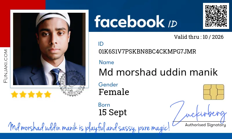 Facebook ID Card