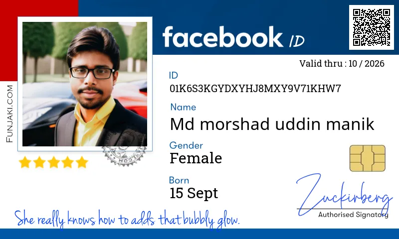 Facebook ID Card