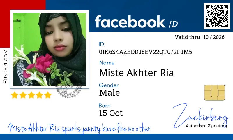 Facebook ID Card