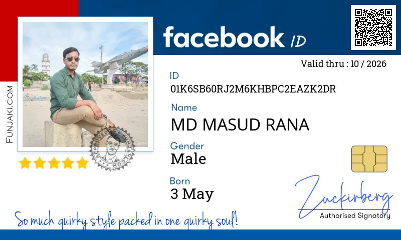 Facebook ID Card