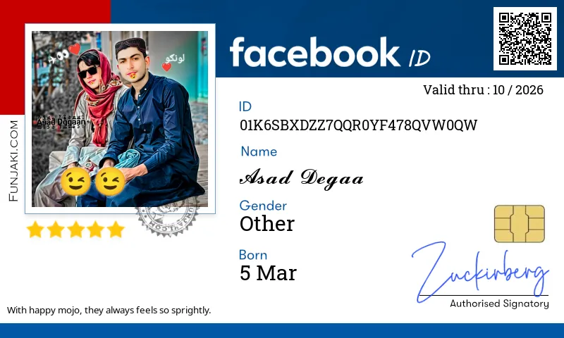 Facebook ID Card
