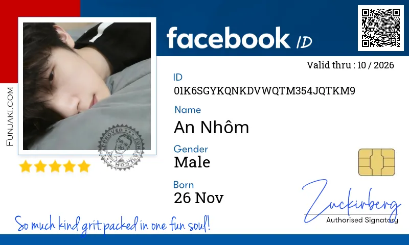 Facebook ID Card