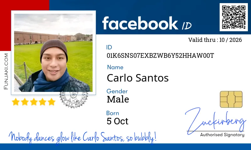 Facebook ID Card