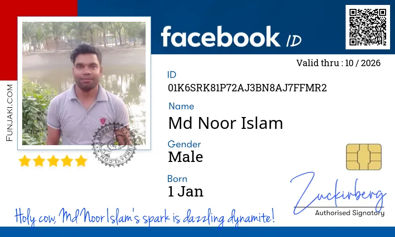 Facebook ID Card