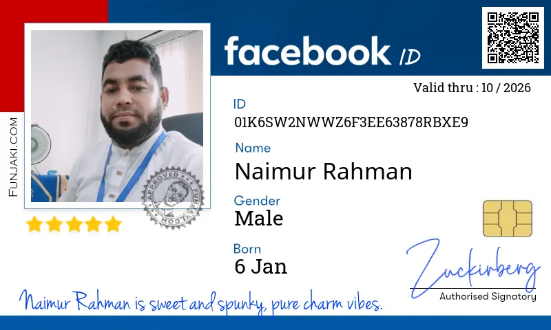Facebook ID Card