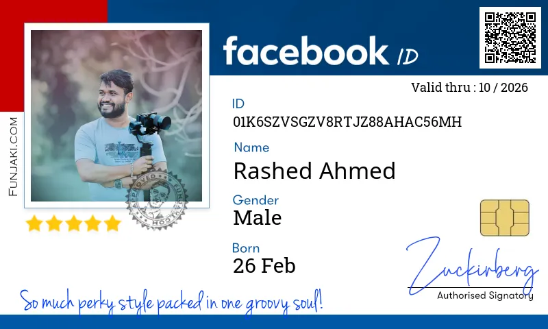 Facebook ID Card