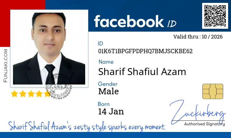 Facebook ID Card