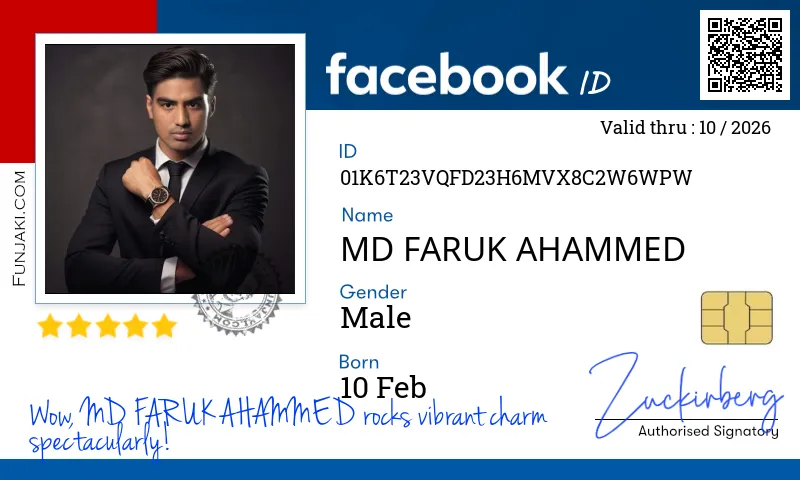 Facebook ID Card