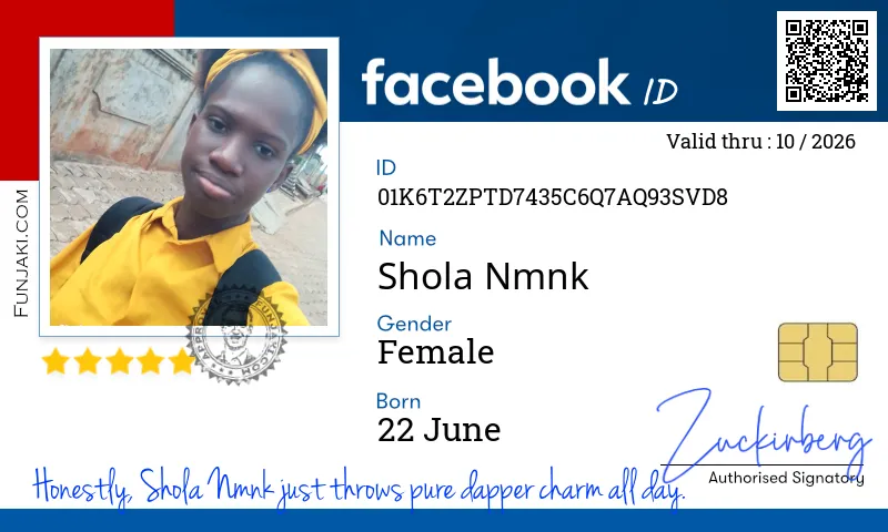 Facebook ID Card