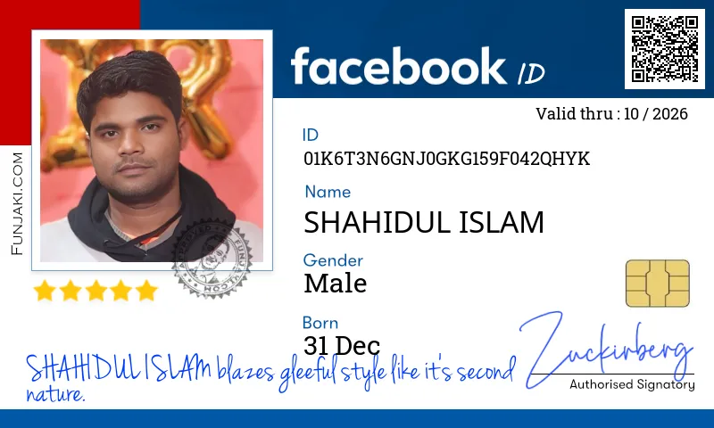 Facebook ID Card