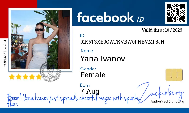 Facebook ID Card