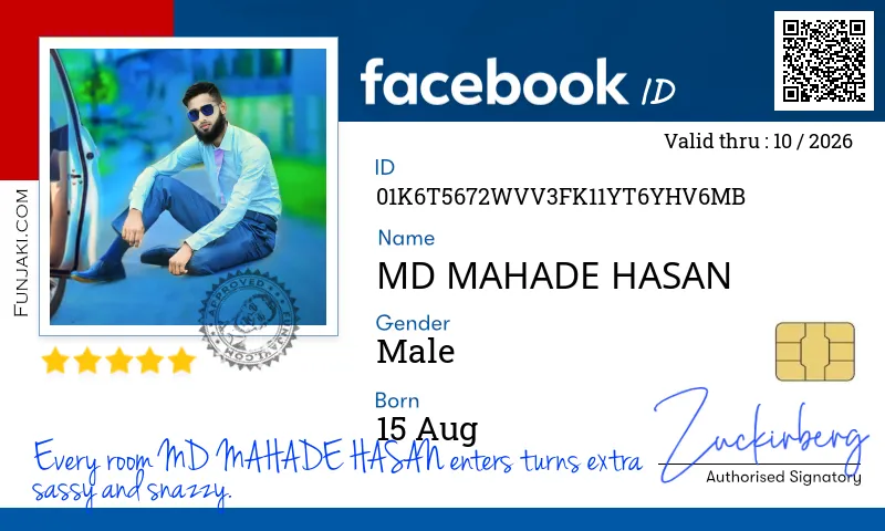 Facebook ID Card