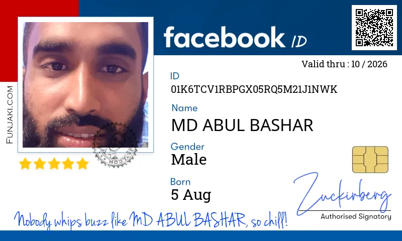 Facebook ID Card