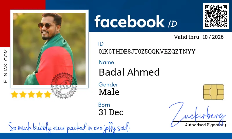 Facebook ID Card