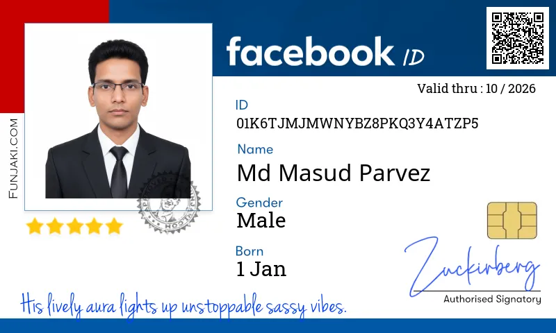 Facebook ID Card