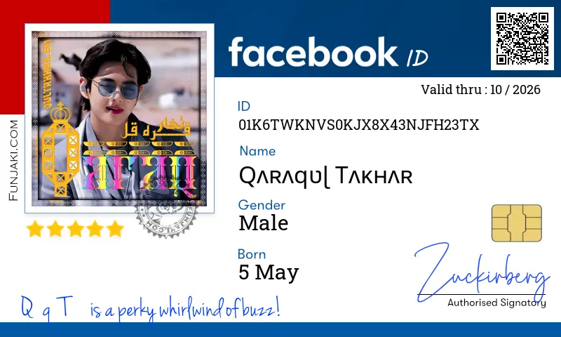 Facebook ID Card