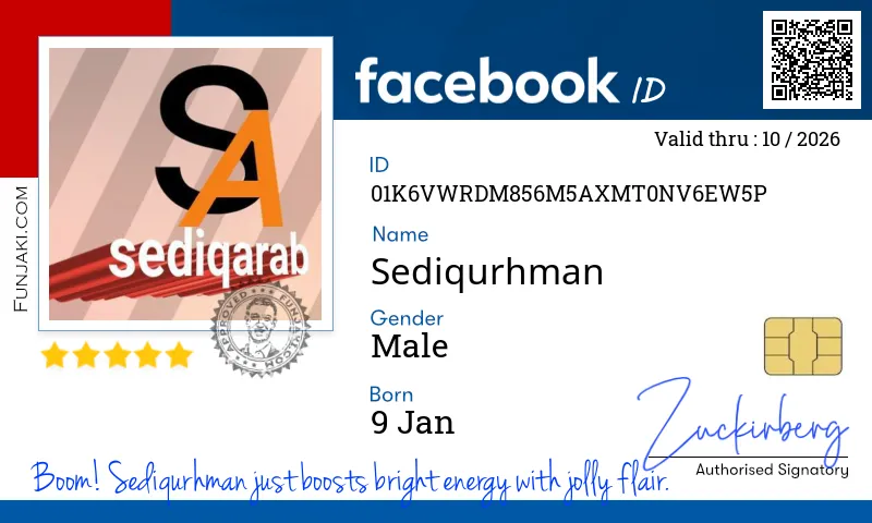 Facebook ID Card