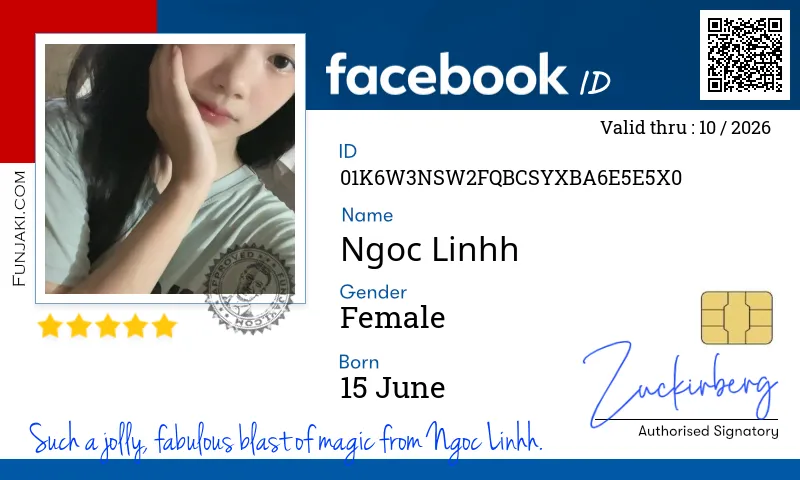 Facebook ID Card