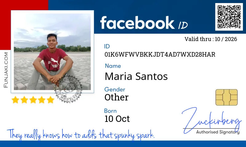 Facebook ID Card