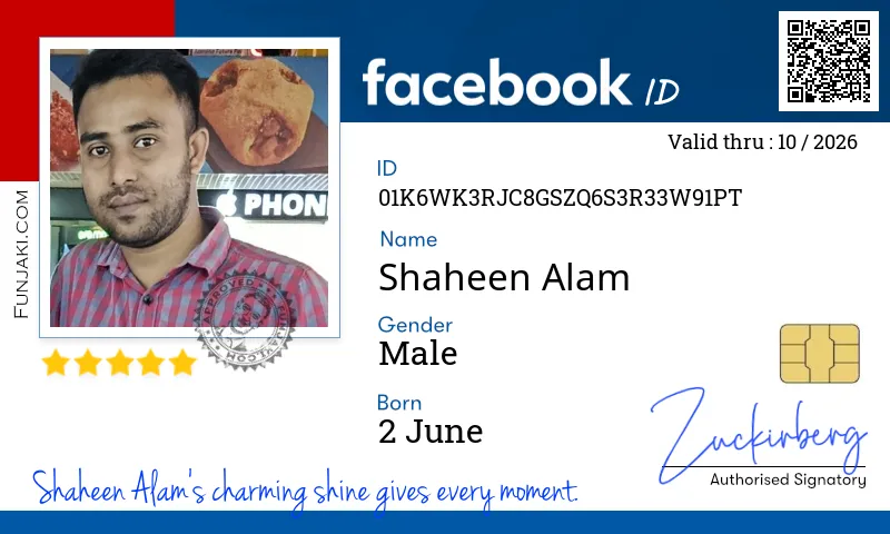 Facebook ID Card