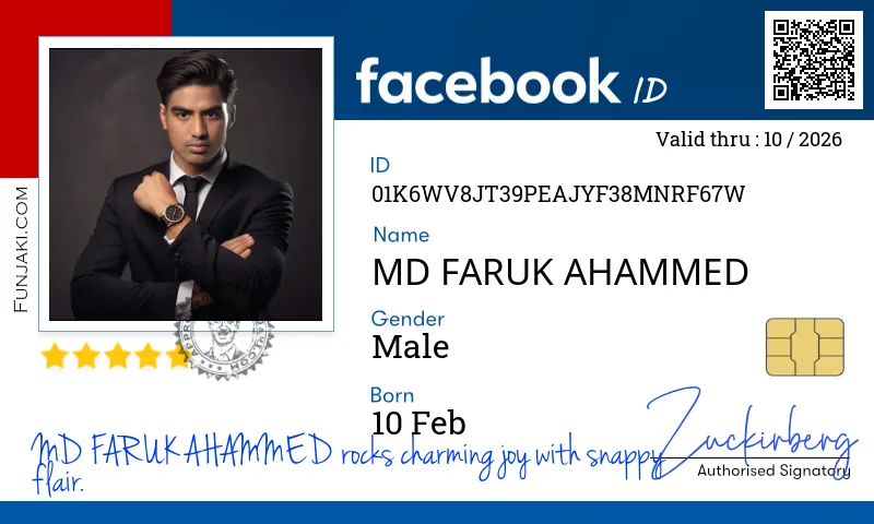 Facebook ID Card
