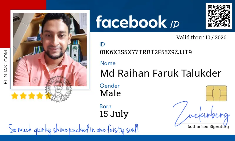 Facebook ID Card