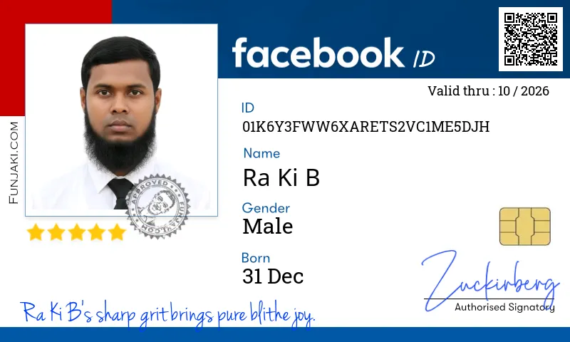 Facebook ID Card