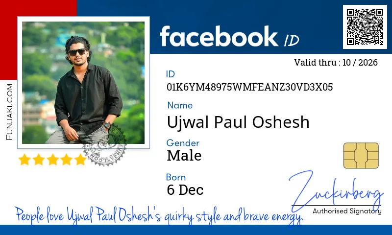 Facebook ID Card