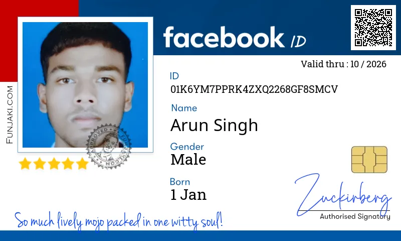 Facebook ID Card