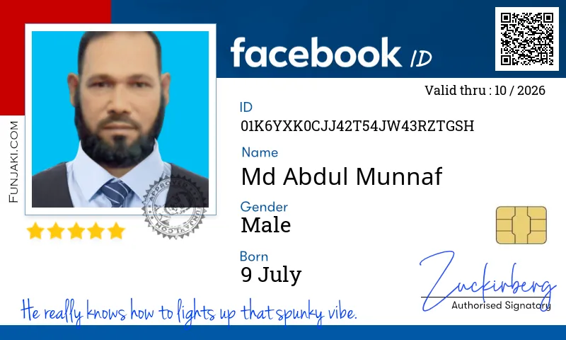 Facebook ID Card